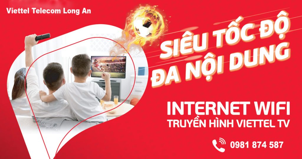 Lắp mạng Wifi Internet Viettel Long An